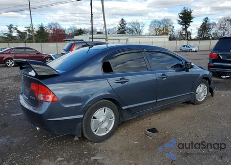 2008 Honda Civic Hybrid z USA, uszkodzony, nr VIN JHMFA36278S030824